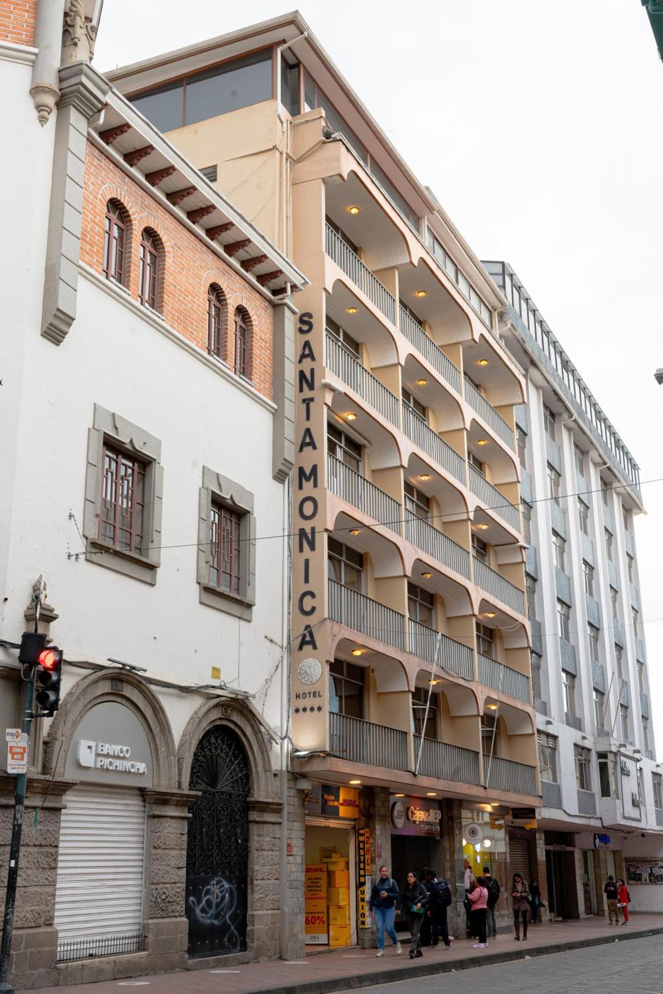 Hotel Santa Monica Cuenca Kültér fotó