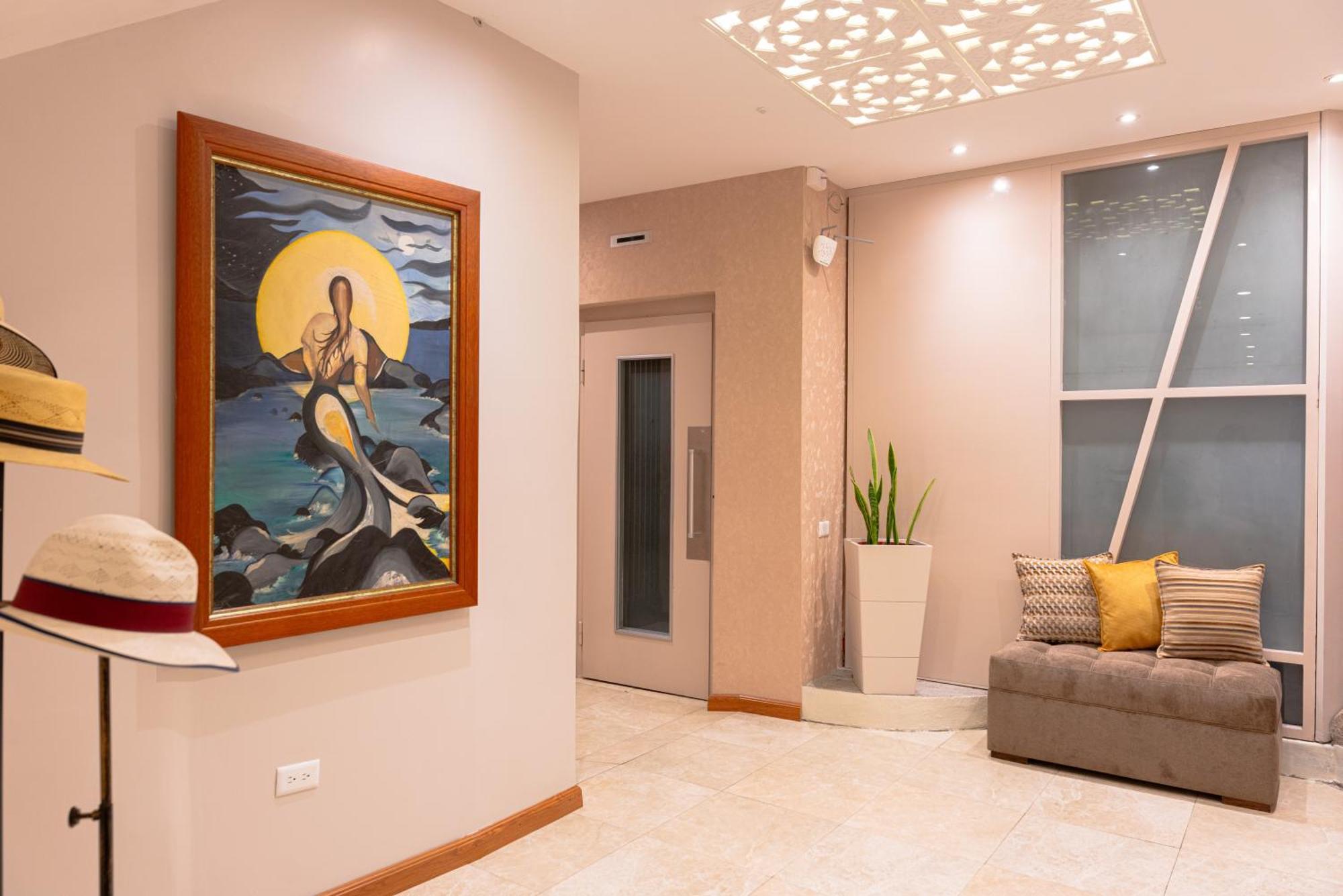 Hotel Santa Monica Cuenca Kültér fotó