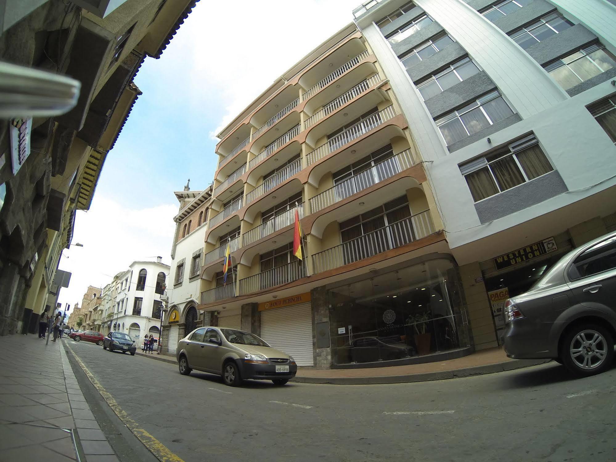 Hotel Santa Monica Cuenca Kültér fotó
